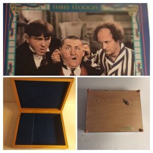 Hamilton Gifts Limited Edition Three Stooges Laminated Music Box